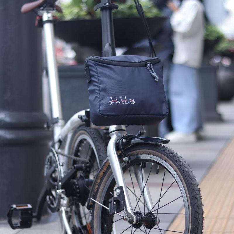 Tas Frontblock sepeda lipat waterproof selempang front block