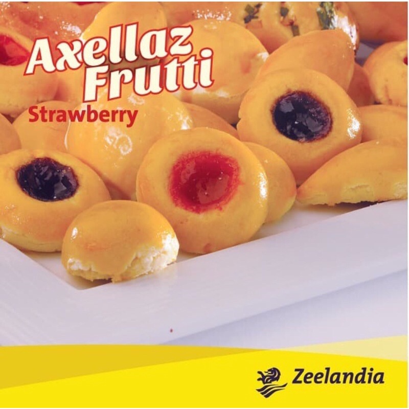 AXELLAZ Frutti Strawberry 500gr Zeelandia Filling Jam Selai Stroberi