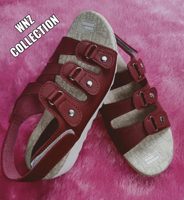 WnZCollection / Sandal Tali Wanita / Sandal Kulit / Sandal Trendi / Sandal Termurah / Sandal Korea