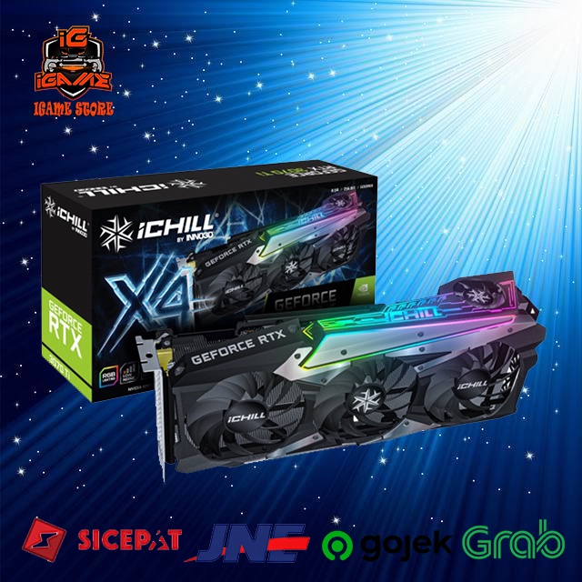 VGA INNO3D GEFORCE RTX 3070 TI ICHILL X4 8GB DDR6 NAMPOL GAN