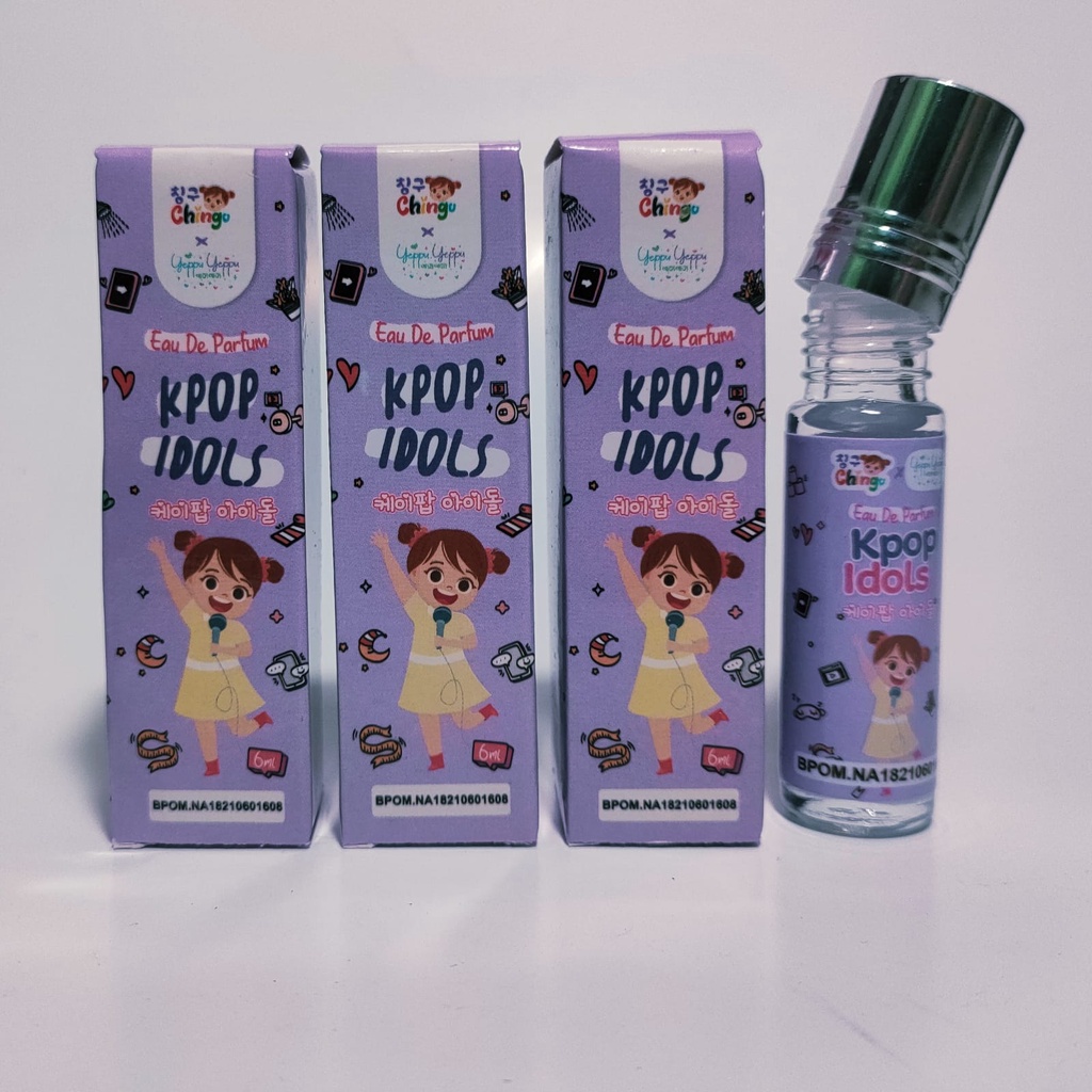 [FREE ONGKIR] Parfum Korean Series Yeppu Yeppu Kpop Idols by Kiyowo All Varian Lengkap