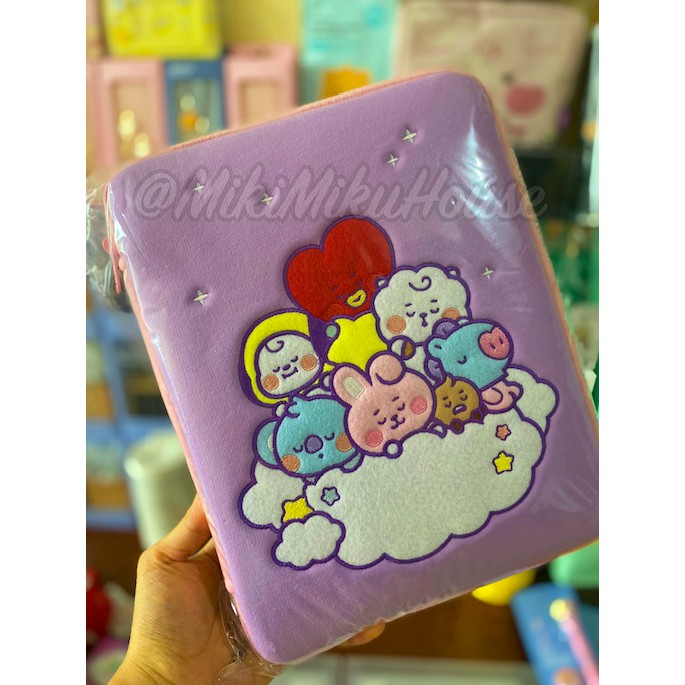 BT21 BABY DREAMING IPAD POUCH DOLL DREAM OFFICIAL ORI LINE STORE BONEKA BAG CHARM BUCKET BAG CUSHION