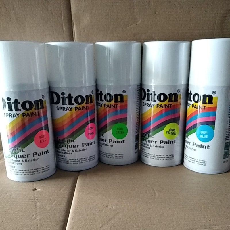 

cat semprot(spray paint) DITON stabilo