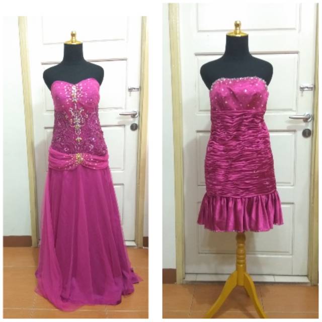 Preloved gaun pesta. Preloved gaun penyanyi