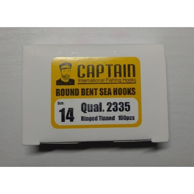 Kail mata pancing 2335 cap Captain warna putih no 14