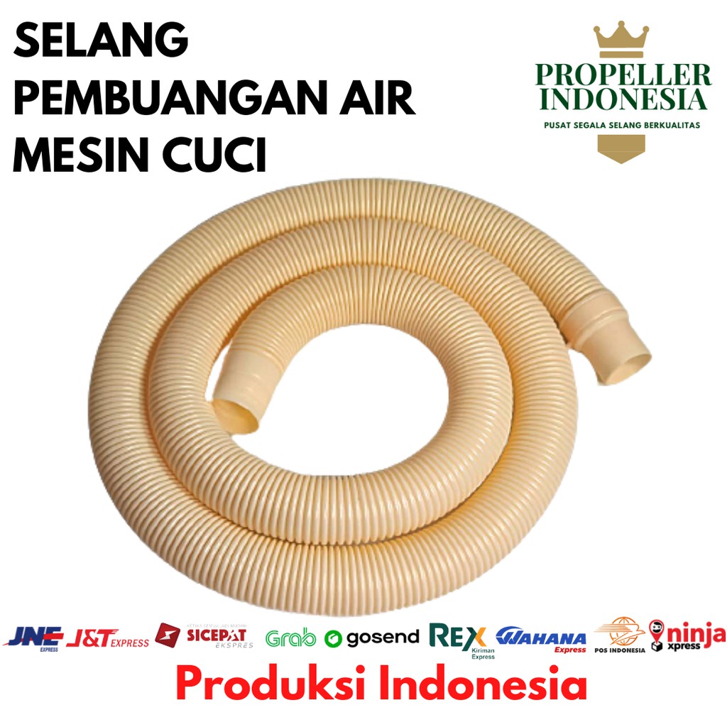 Selang Fleksible Pembuangan Air Mesin Cuci Universal 1,5 Meter