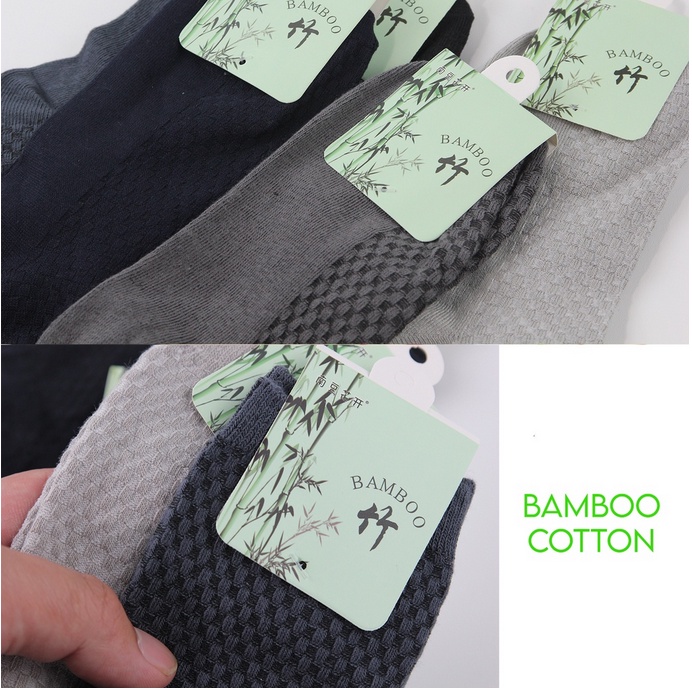 Kaos Kaki Panjang Polos Original Serat Bamboo Arang / Kaos Kaki Panjang Kerja Kaos Kaki Sekolah / Kaus Kaki Bisnis Casual