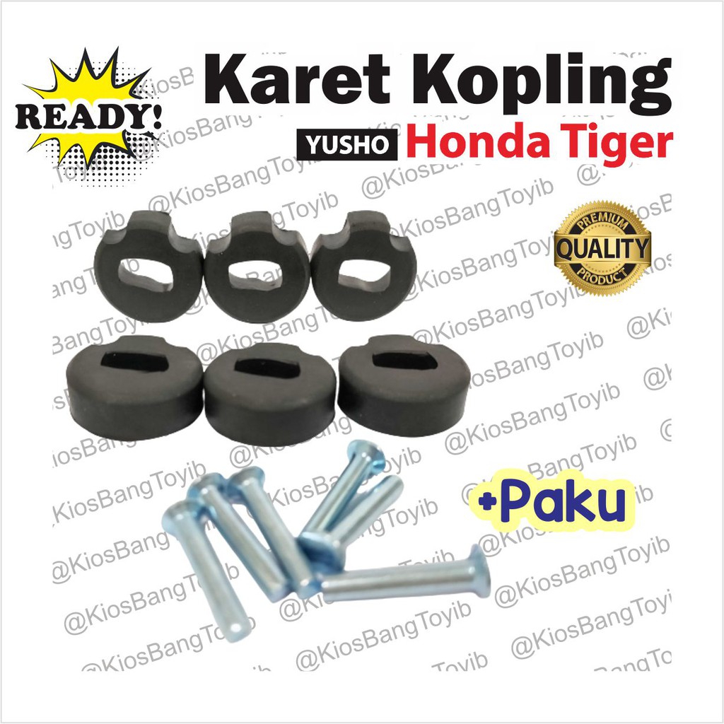 Karet Rumah Kopling + Paku Honda Tiger Revo Megapro GL Pro (Yusho)