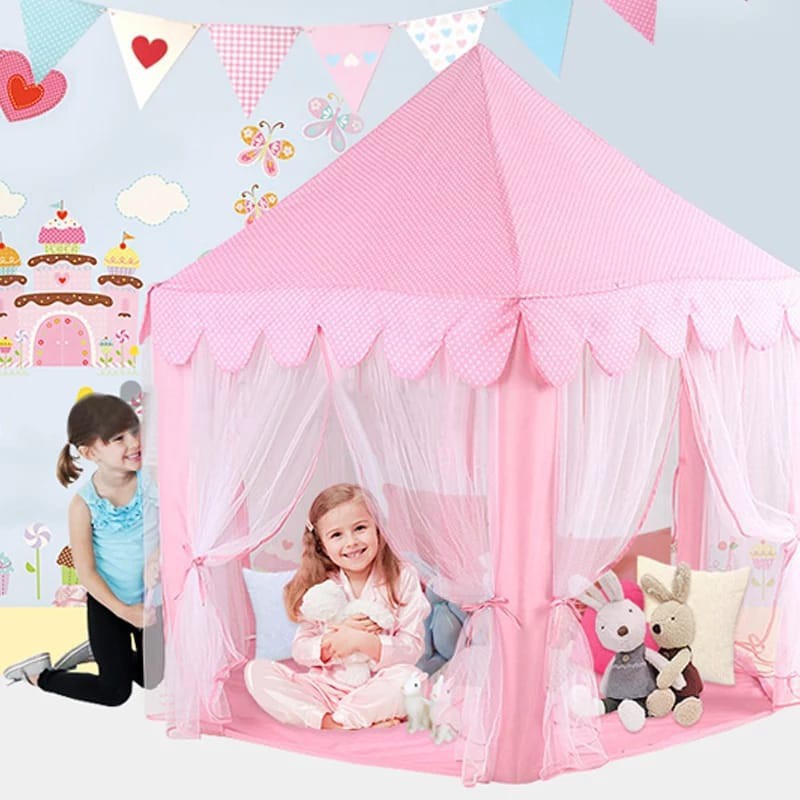 TER Tenda Castle Jumbo Anak Princess  Mainan Anak Portable Kastil Mainan Indoor Outdoor 018-24