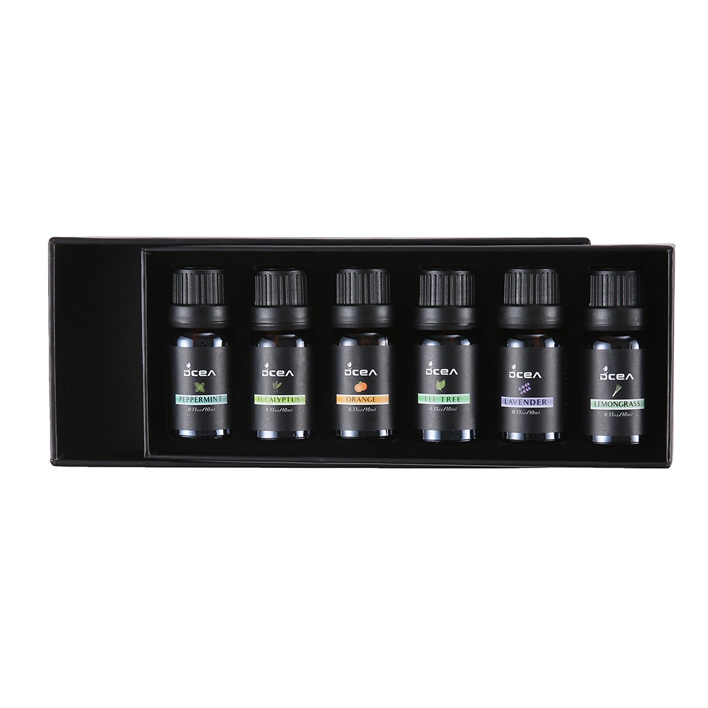 (MAINANKYU) Overview of DCEA Minyak Aromatherapy 6 in 1 Essential Fragrance Oil 10ml - RH-36