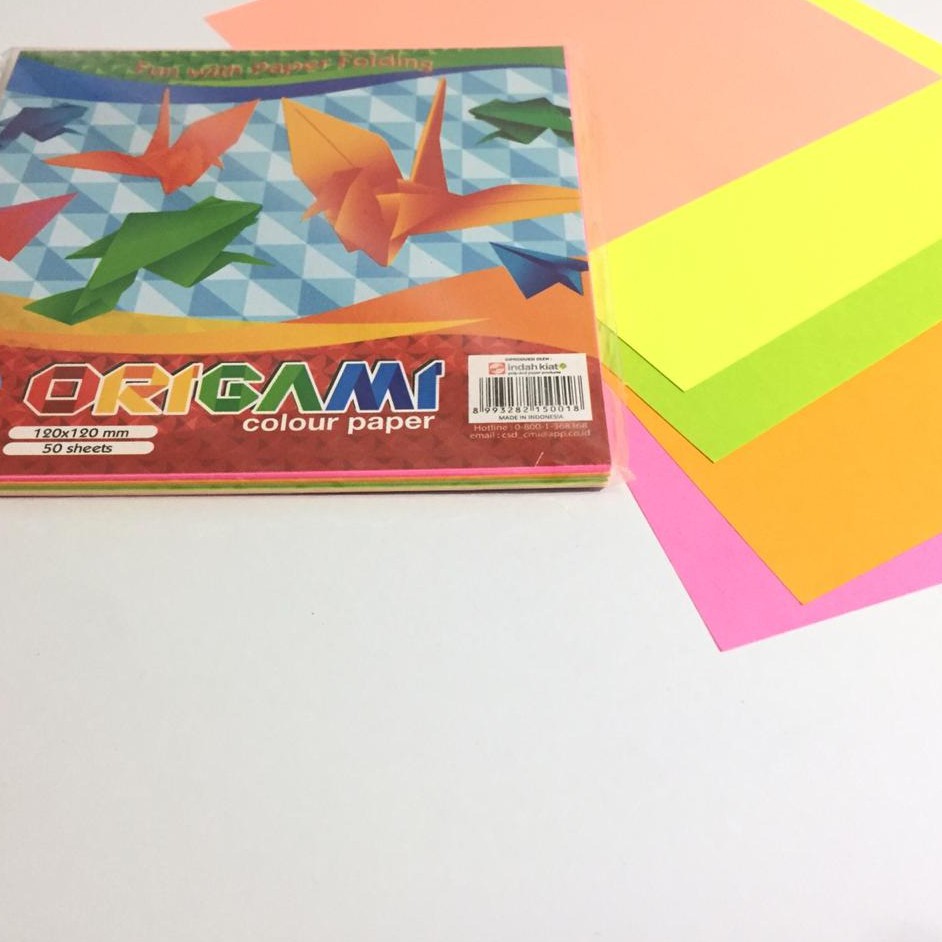 Kertas Origami Sinar Dunia Sidu 120 X 120 Mm 2 Sisi Pak Isi 50