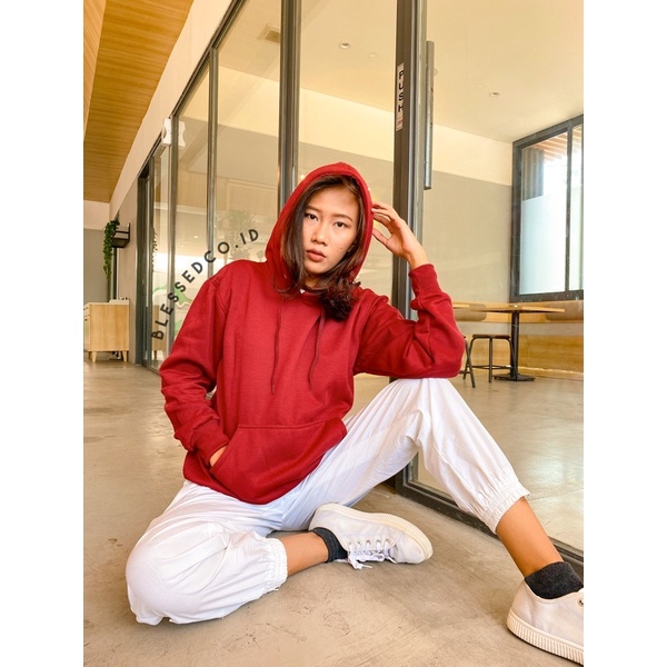 HOODIE JUMPER MAROON