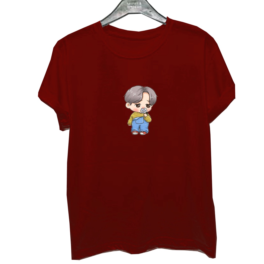 Tshirt Korea BTS Jimin Kaos Wanita Jumbo BTS
