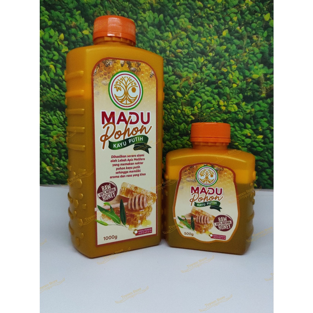 Madu Murni Raw Honey Bee Pollens  Madu Asli Dari Sarangnya 1 kg Madu Hutan Original 100% Alami Tanpa Campuran 1kg