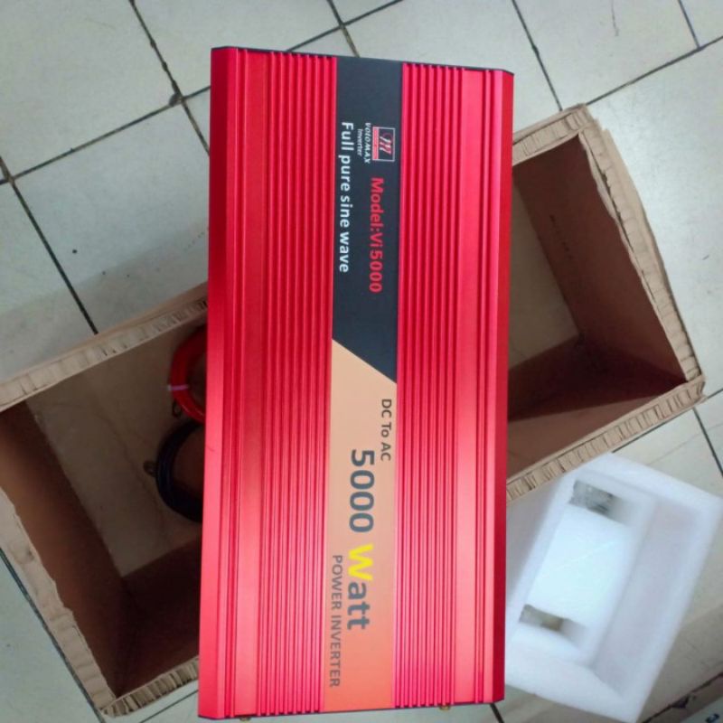 volomax inverter pure sine wave 5000w 12v sinus murni