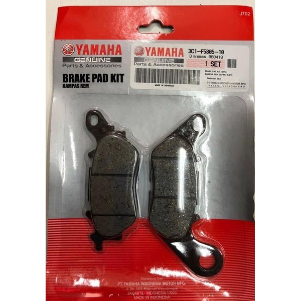 Kampas Rem Cakram depan - Xabre Byson Vega ZR Jupiter Robot Asli Yamaha 3C1-F5805-10