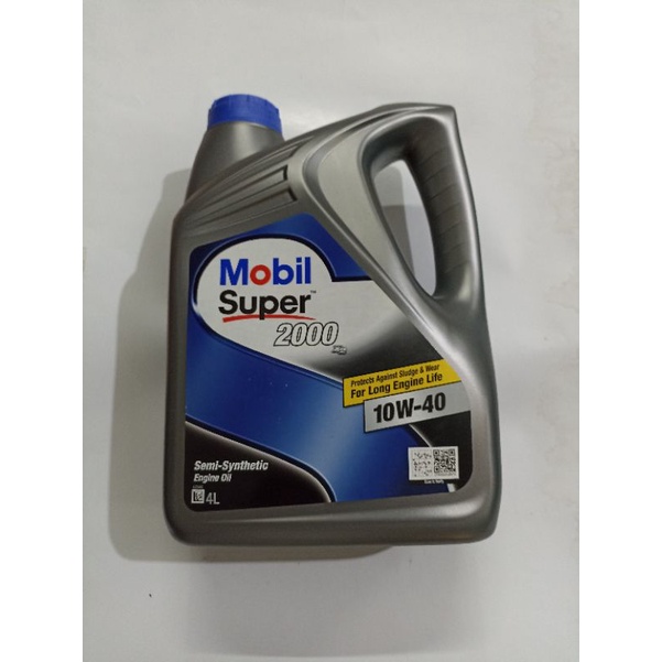 Oli Mobil1Super 2000 10W40 Galon 4 Liter