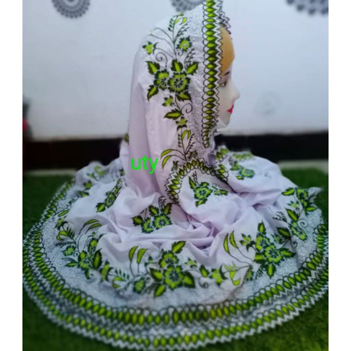 Mukena sidogiri terusan /mukena bordil sidogiri terusan /mukena polino