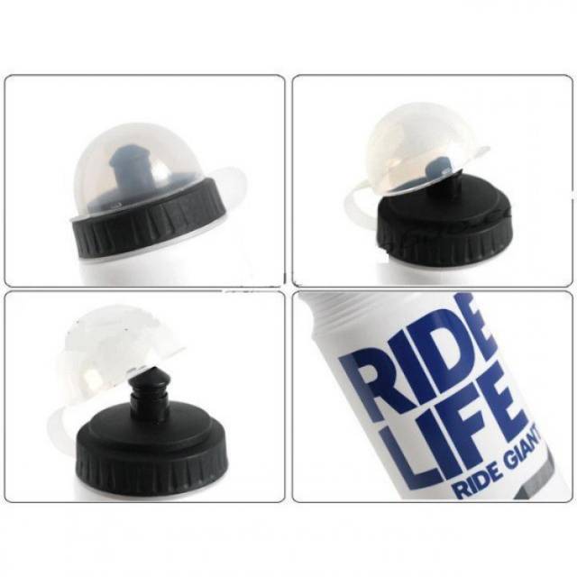 TaffSport Botol Minum Olahraga Sepeda Ride Life Logo 750ml