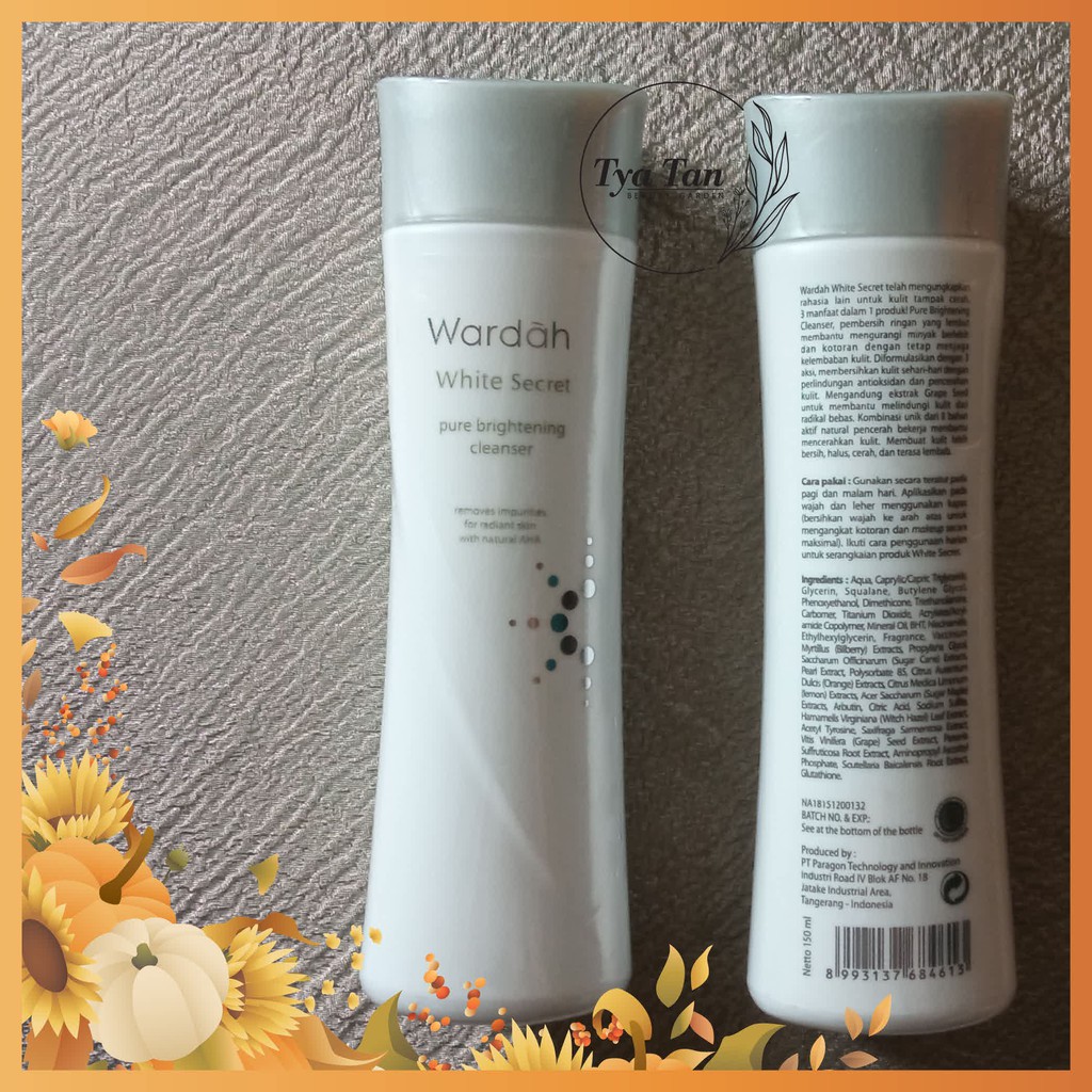 cara menggunakan pure brightening cleanser wardah