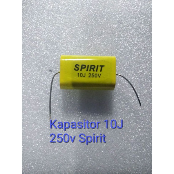 Kapasitor 10uf 250v Capasitor 10J Spirit Kapasitor 250v 10uf