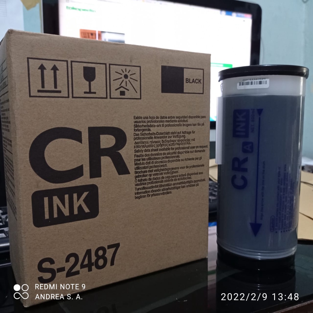 Tinta Riso Type CR Compatible