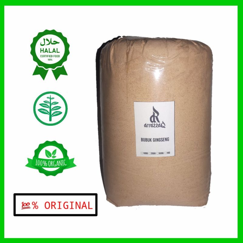 

Bubuk Gingseng Tanpa Campuran 500 Gram || Cek Deskripsi