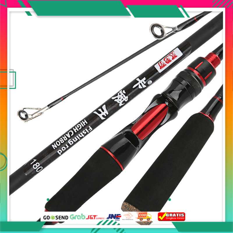 KBW Joran Pancing Straight Handle 2 Segments - KBW01