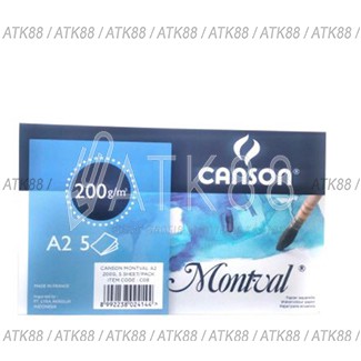 Canson Montval A2 200gsm (5 Lembar)