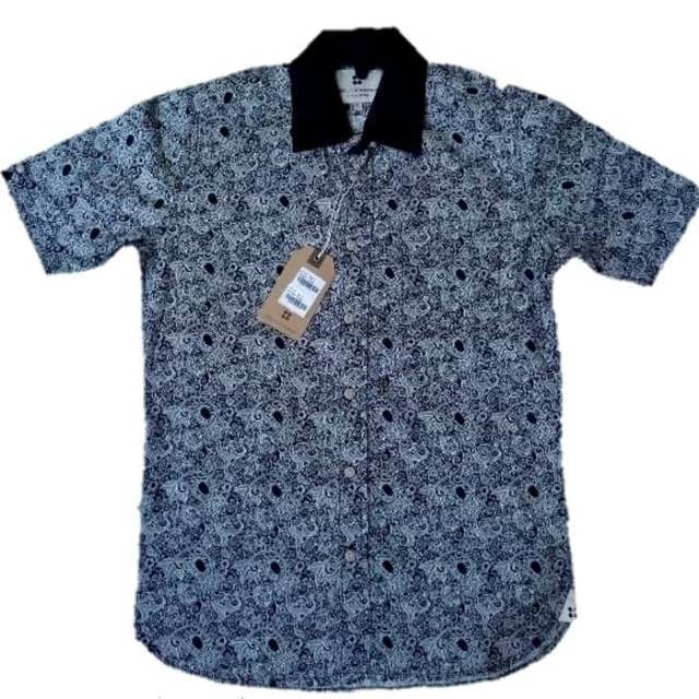 KEMEJA BATIK PRIA ORIGINAL SALT N PEPPER
