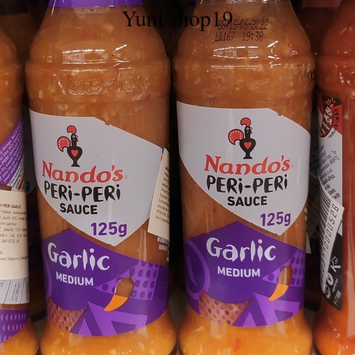

nandos peri peri sauce garlic 125g