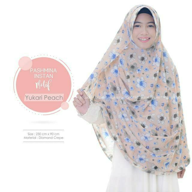 Pasmina Instan Motif Hayuri