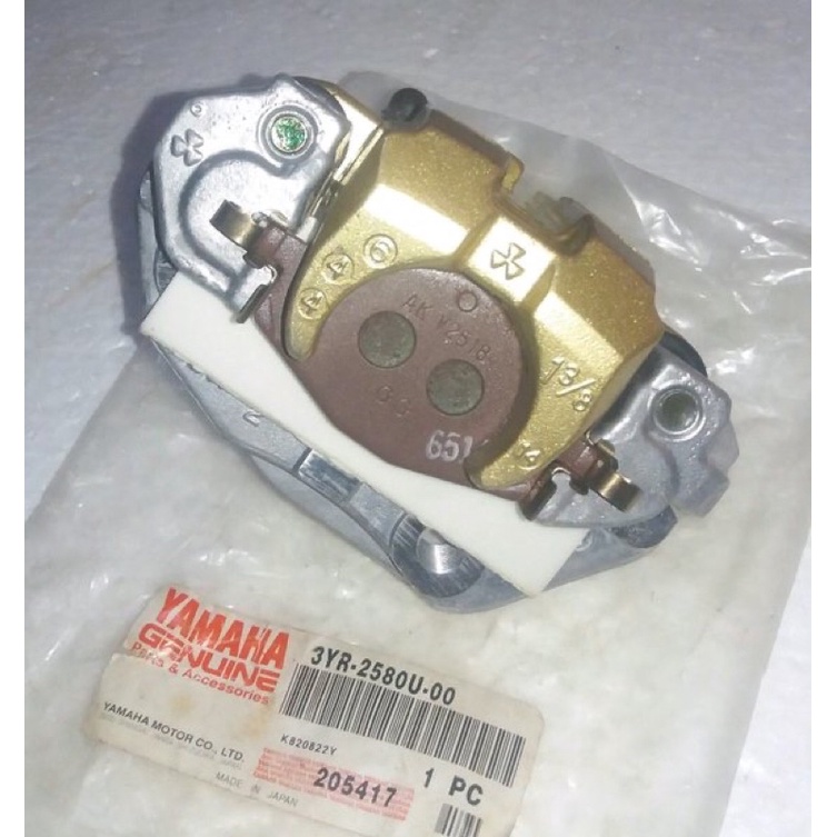 nos japan original kaliper cakram rem depan yamaha champ f1z force1 f1 caliper 3yr