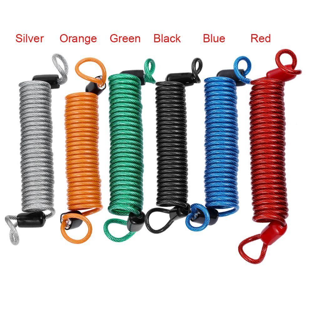Suyo Spring Reminder Cable Aksesoris Anti Hilang Sepeda Motor Skuter Keamanan