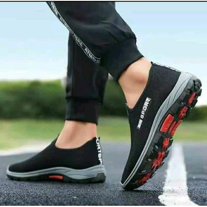 PRABU42-sepatu casual sliip on ENGLAND SPORT simple tanpa tali terlaris termurah COD sepatu run-1