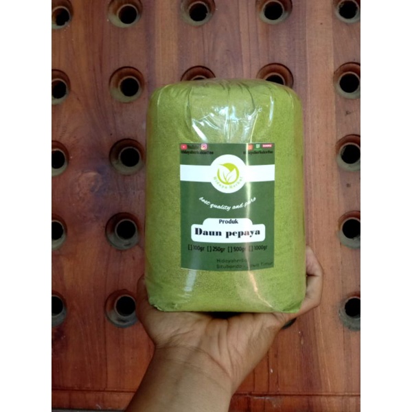 

Bubuk Daun Pepaya 1kg