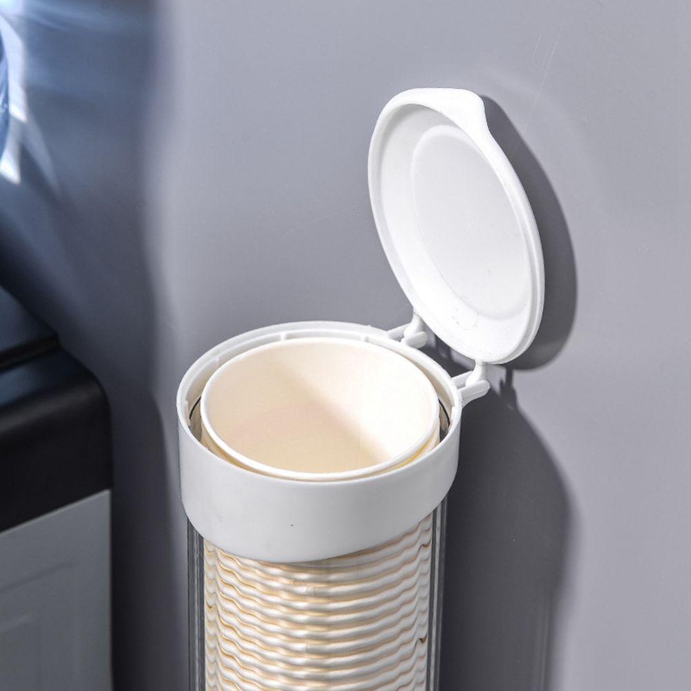 Nickolas1 Cup Dispenser Untuk Water Dispenser Cone Atau Flat Bottom Cups Dustproof Wall Mounted Automatic Cup Remover