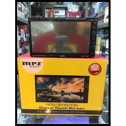 Promo Terbatas Tv Mobil/Dvd Double Din Merk Mrz Layar 6.95 Inch