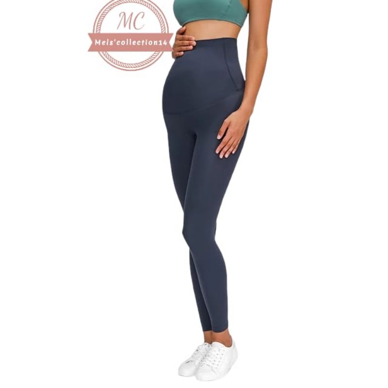 Legging Hamil Panjang Highwaist 03 Maternity Legging Celana Panjang Sport Ibu Hamil.