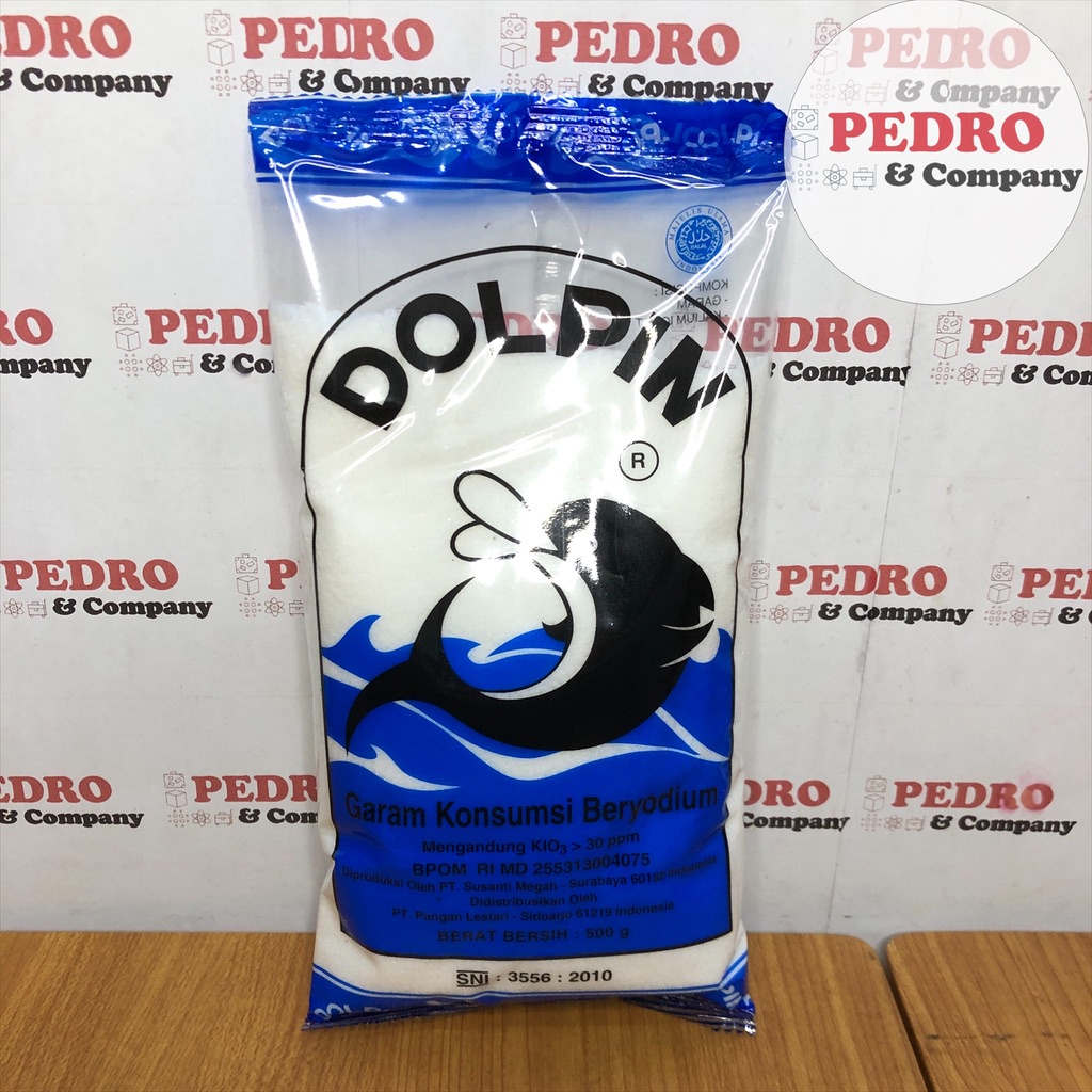 

Dolpin - Garam meja/ table salt 500 gram