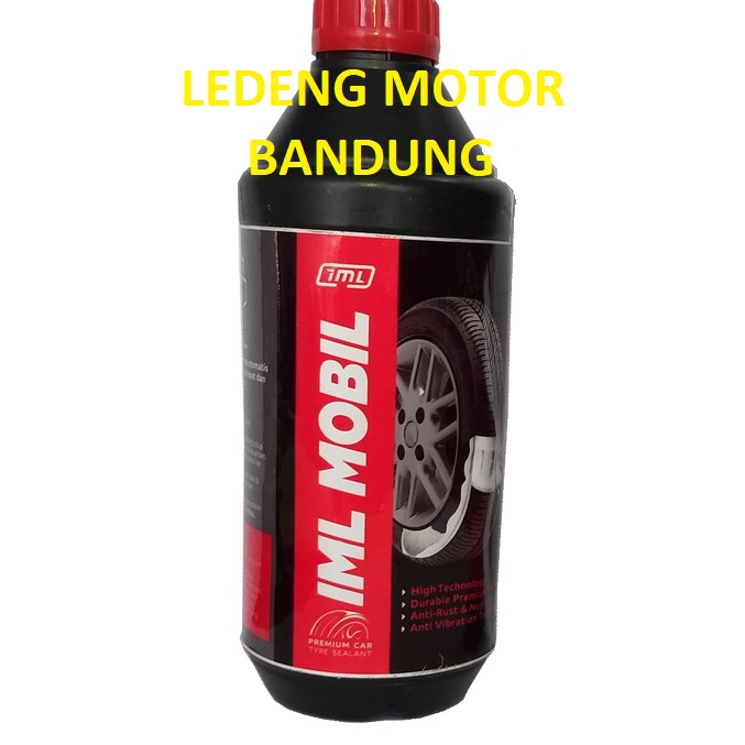 IML Mobil Cairan Anti Bocor Otomatis Tambal Ban Premium Car Tire Botol Hitam 500ml