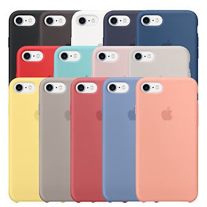 IPHONE 7 / 8 SILICONE CASE ORIGINAL HARD CASING SOFT Lengkap Warna Part 2