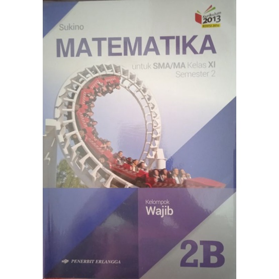 Buku Matematika Wajib 2B Kelas 11 Penerbit Erlangga Sukino