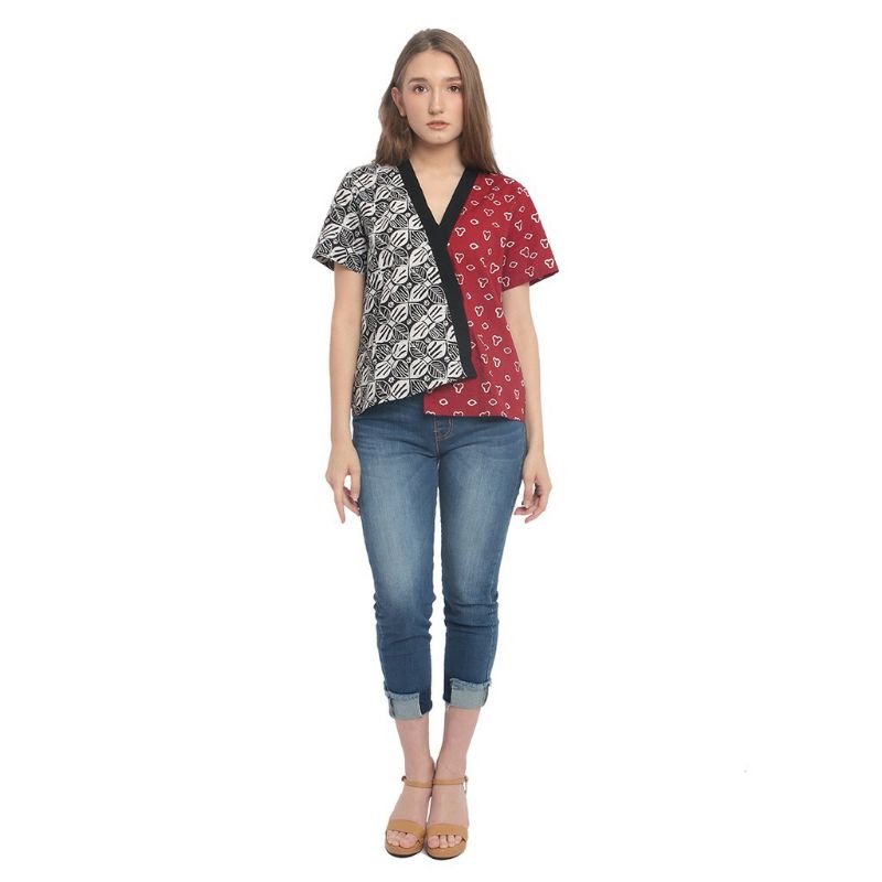 Blouse Batik/ Bhatara Batik Blouse Dianda 4778/ Blouse Terlaris/ Blouse Kekinian/ Blouse Premium