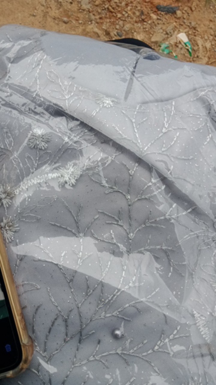 Wou Batik Couple Shofia Estetika Brokat  - Couple Modern Batik Couple Sarimbit Brokat Kebaya - Bs052