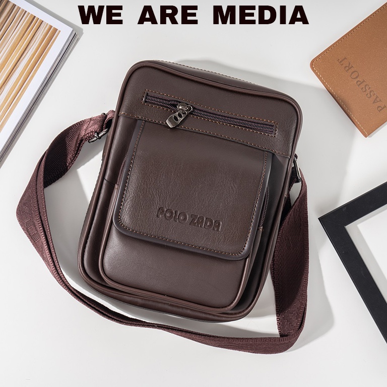 Tas Selempang Slempang Kulit Pria Tas Pria Sling Bag Pria Kulit LV7733