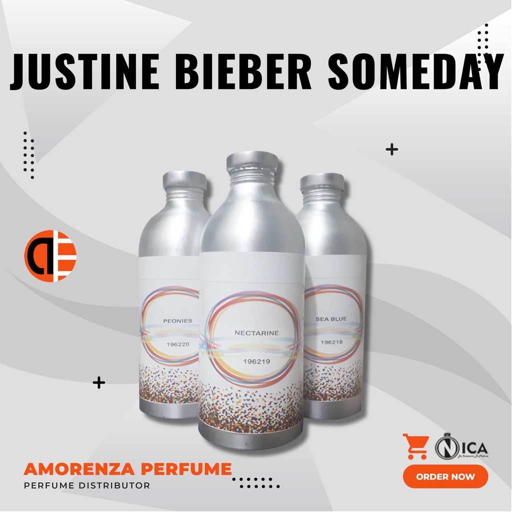 Bibit Parfum Murni JUSTINE BIEBER S0MEDAY - PARFOIS Nica Fragrance 250ml Segel Pabrik