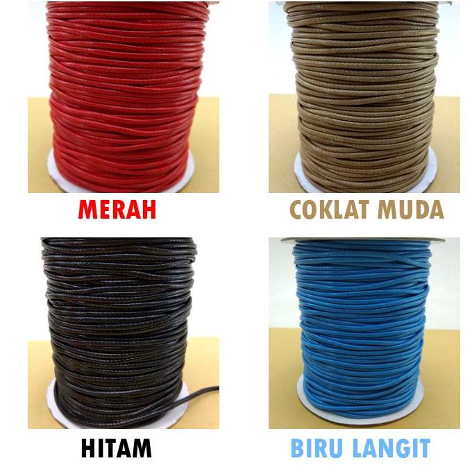 

Pw799376- Bahan Craft Korean Waxed Cotton Cord - Tali Korea 2 Mm F7H89G6S