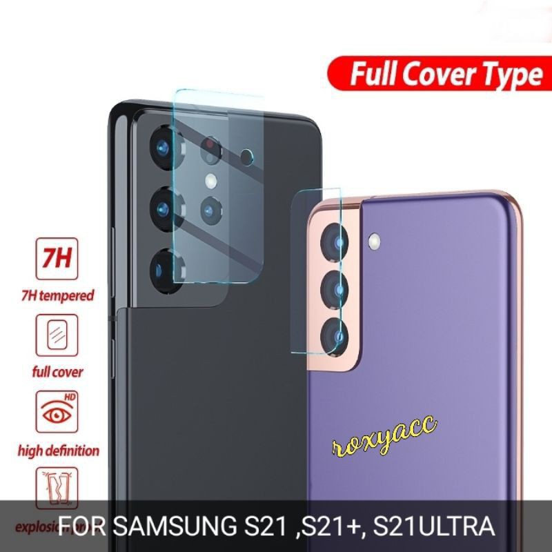 tempered glass kamera Samsung s21 s21 plus lensa kamera clear