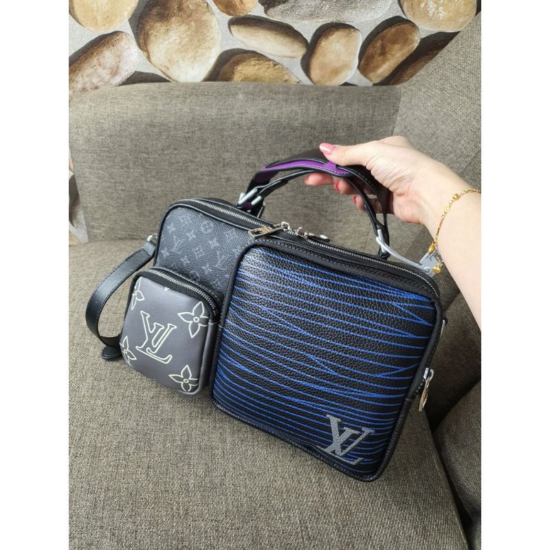 Tas Lv Multipocket Messenger bag Premium Quality